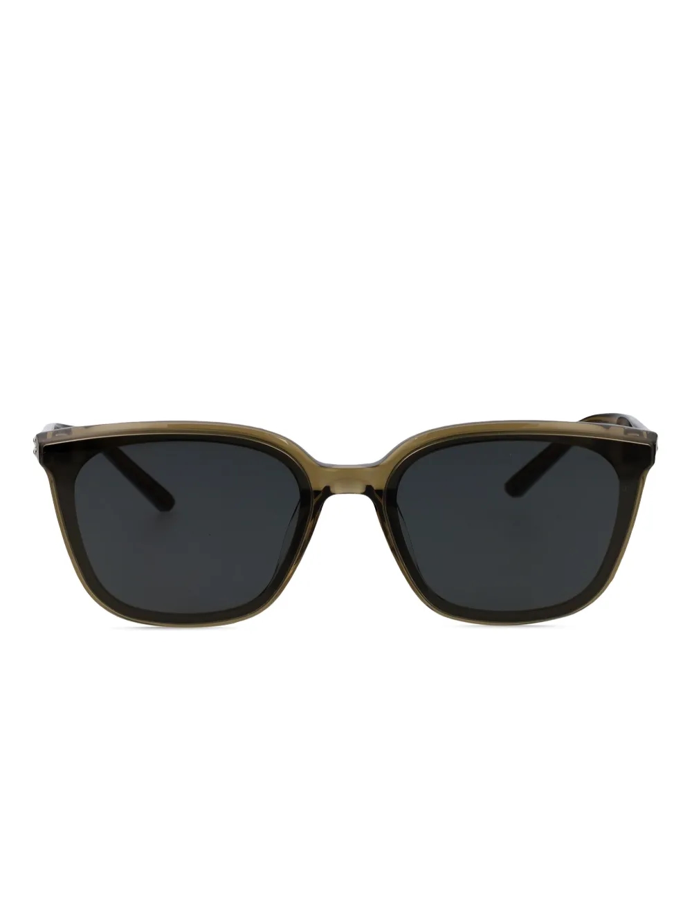 Gentle Monster transparent-rectangle-frame sunglasses